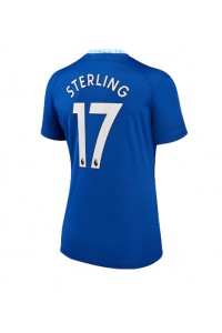 Fotbalové Dres Chelsea Raheem Sterling #17 Dámské Domácí Oblečení 2022-23 Krátký Rukáv
